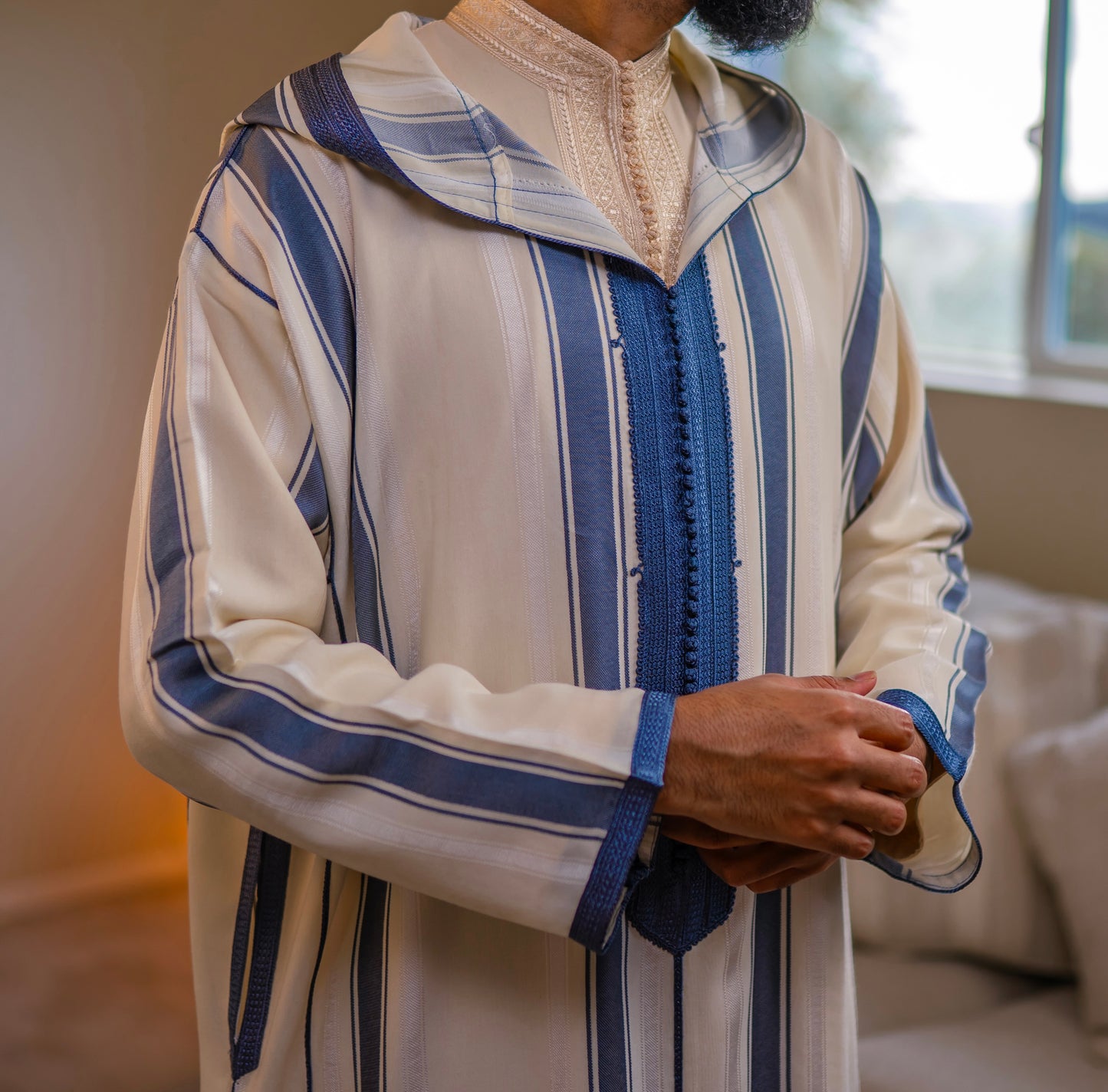 Jellaba Fasiya for Men- Custom handmade Moroccan Djellaba