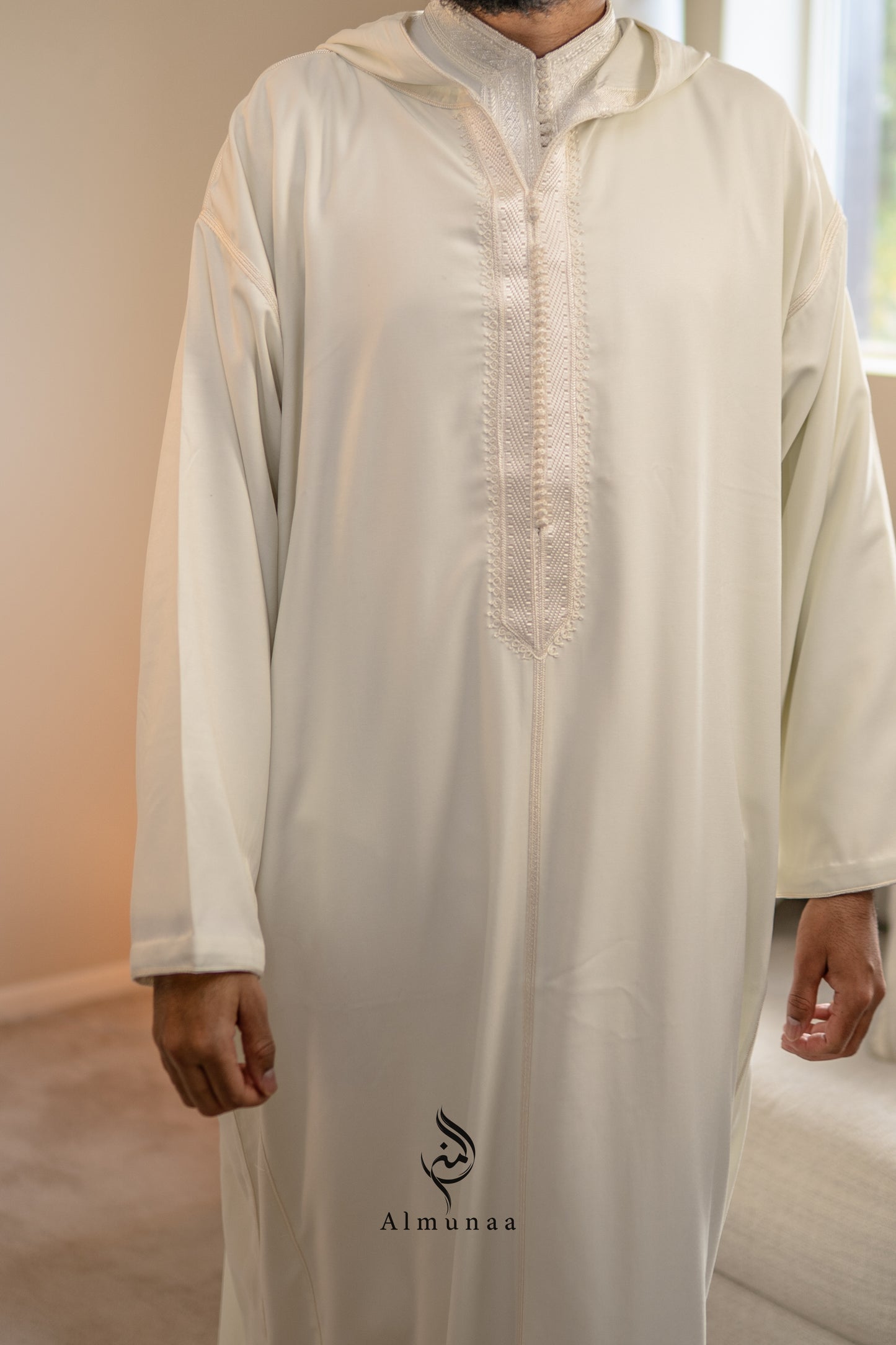Hooded Jellaba + Jabador Outfit for Men - Discovery The Elegance of the Moroccan Djellaba