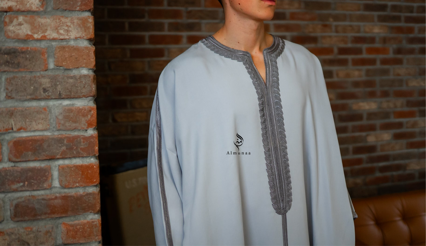 Premium MOROCCAN Gandroura Thobe For Men - Available in different colors