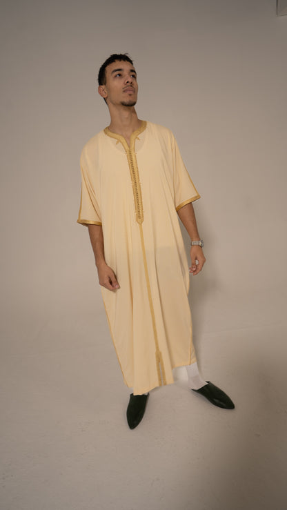 Men’s Thobe Morocnan Thobe Man's Gandoura Kaftan For Dress For Men Kaftan For Men  Garment Menswear Moroccan Wedding Dress