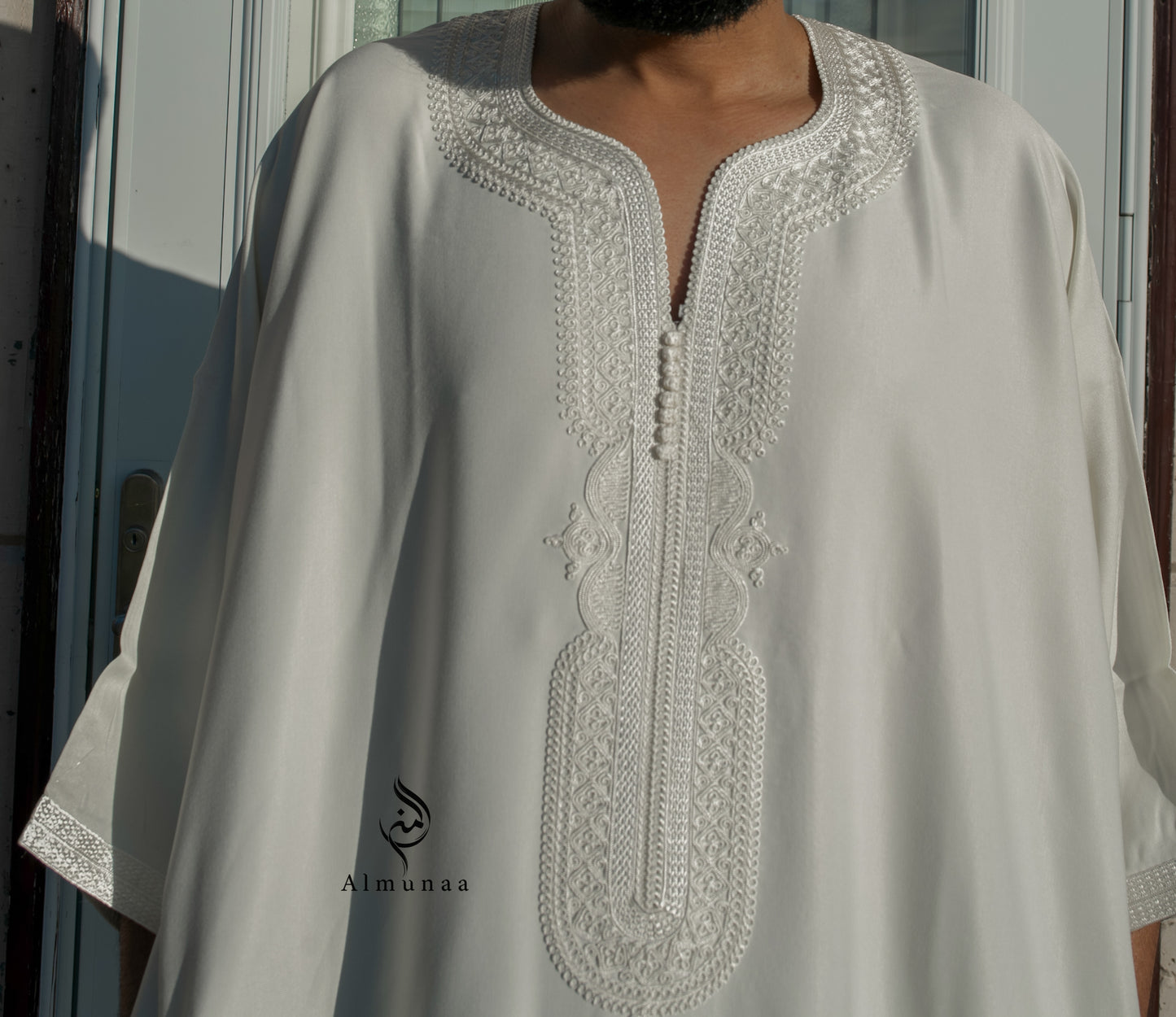 Premium Moroccan Gandoura Thobe – Elegant & Authentic Traditional Wear- Available in Different Colors