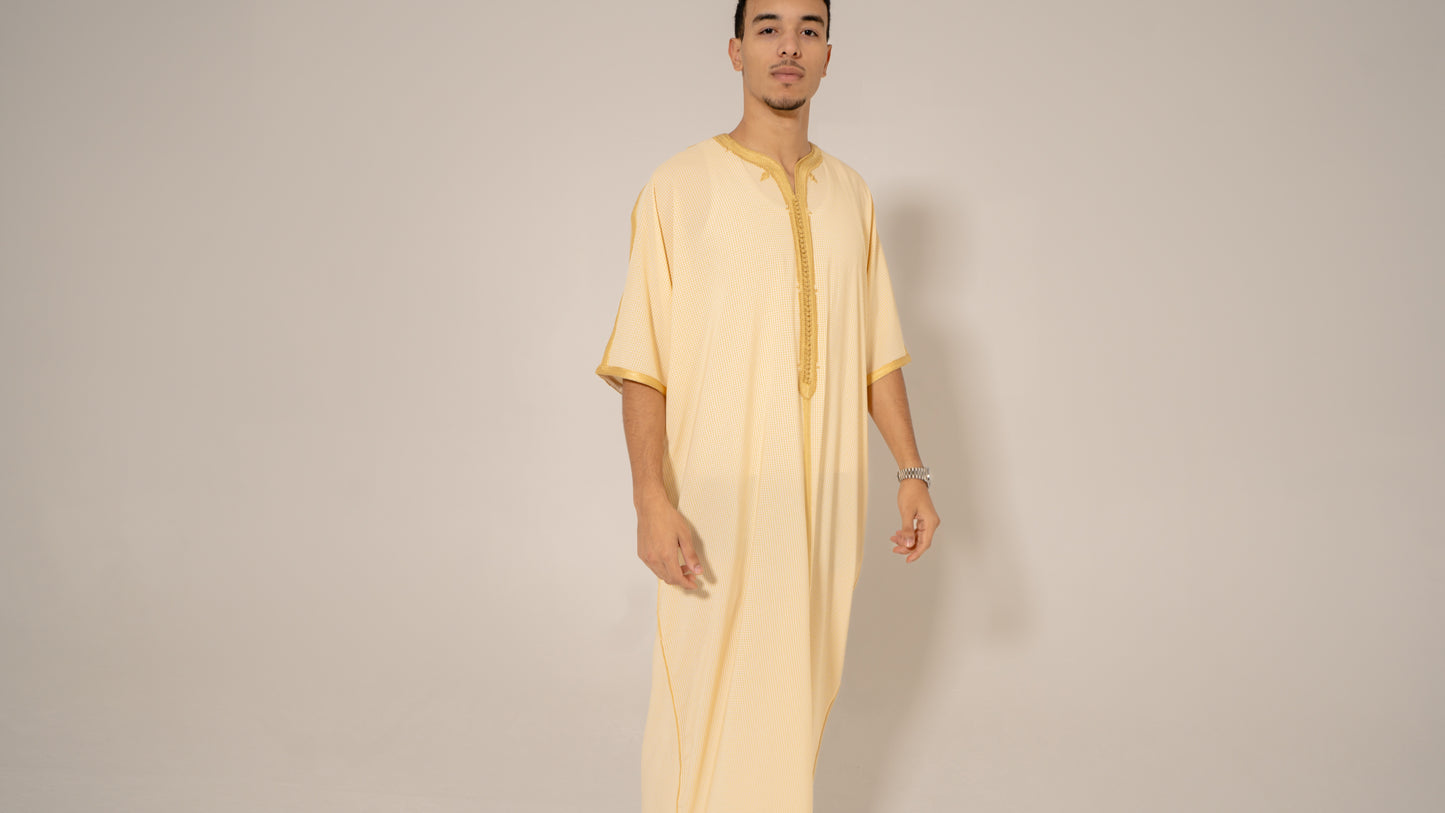 Men’s Thobe Morocnan Thobe Man's Gandoura Kaftan For Dress For Men Kaftan For Men  Garment Menswear Moroccan Wedding Dress