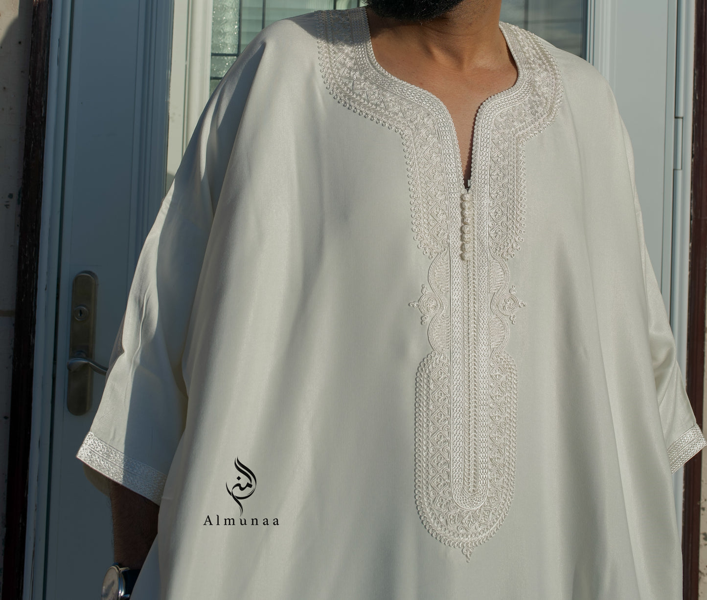 Premium Moroccan Gandoura Thobe – Elegant & Authentic Traditional Wear- Available in Different Colors