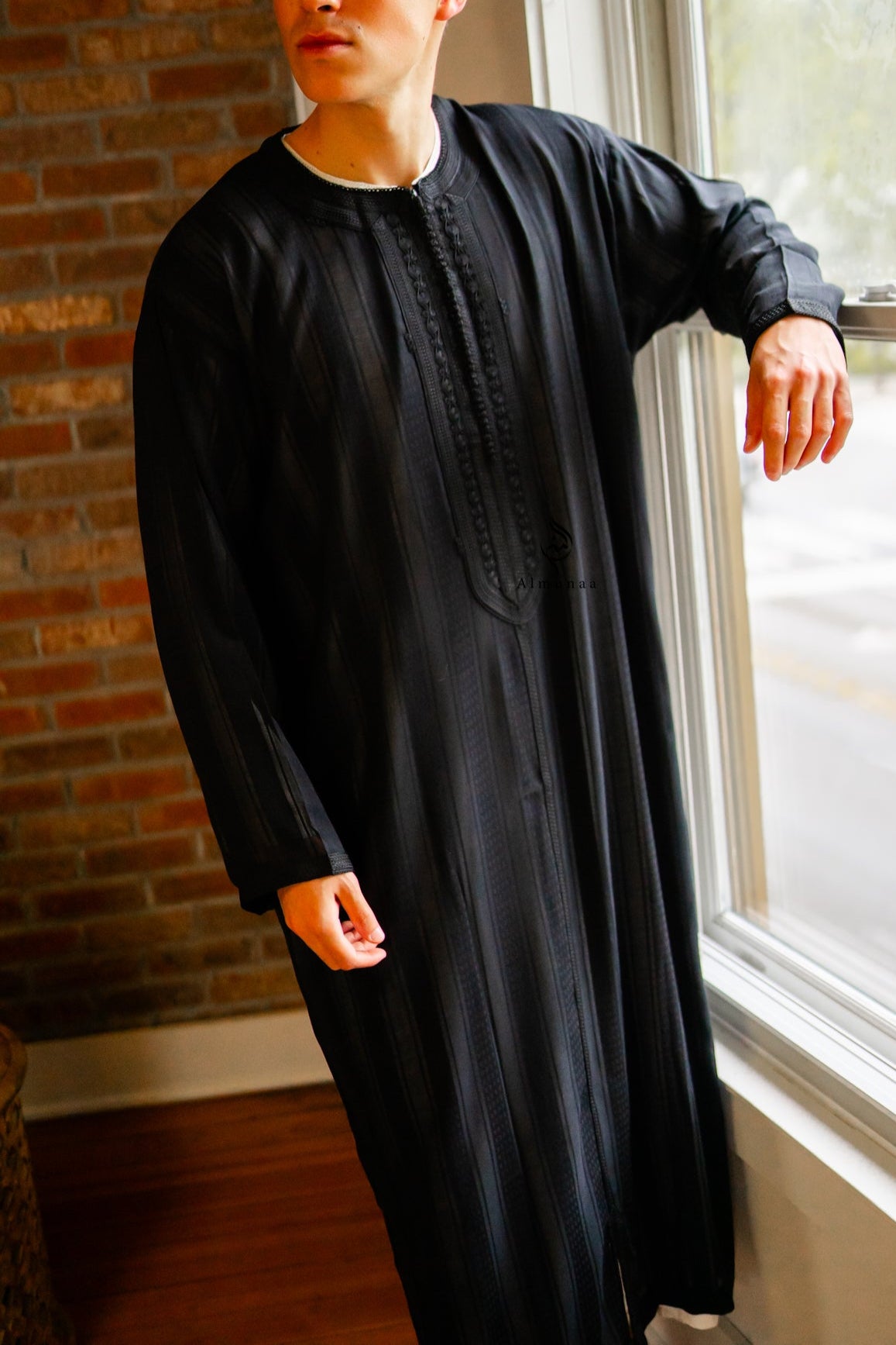 Luxury Green Moroccan Kaftan + Jabadoor for Men | Kaftan for weeding| Wedding dress for Men (3 Pieces))