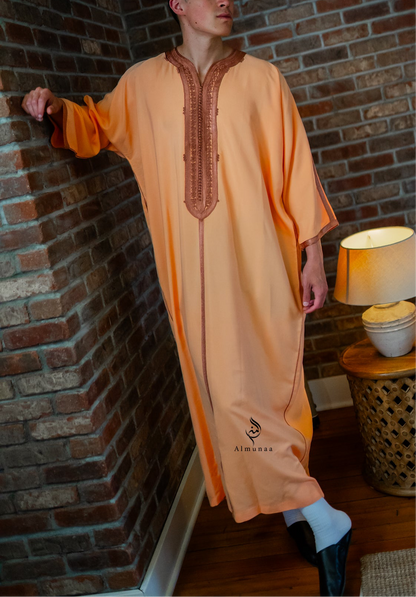 Premium MOROCCAN Gandroura Thobe For Men - Available in different colors