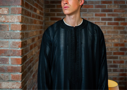 Luxury Green Moroccan Kaftan + Jabadoor for Men | Kaftan for weeding| Wedding dress for Men (3 Pieces))