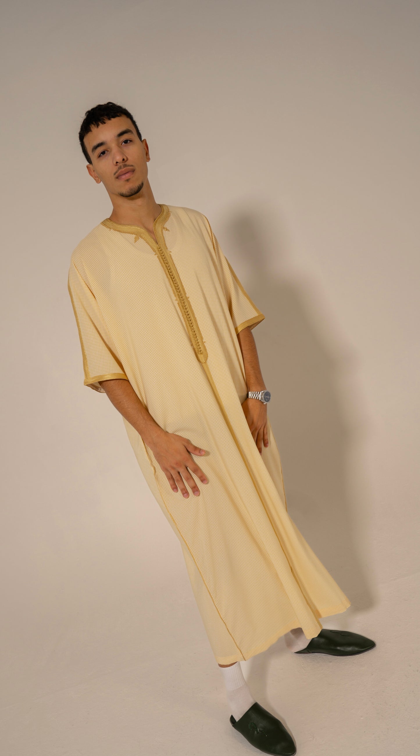 Men’s Thobe Morocnan Thobe Man's Gandoura Kaftan For Dress For Men Kaftan For Men  Garment Menswear Moroccan Wedding Dress