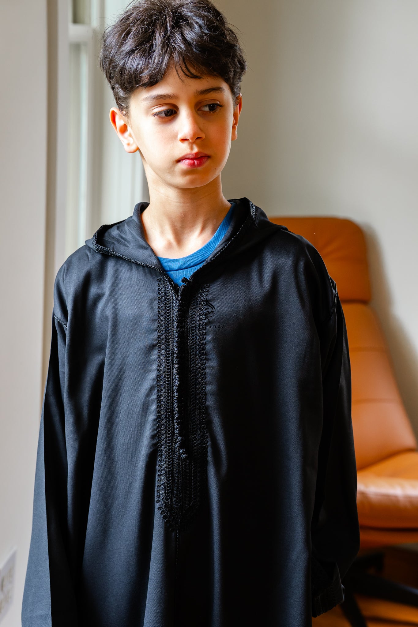 Moroccan Kids Djellaba – Elegant & Authentic Traditional Wear- Available in Different Colors