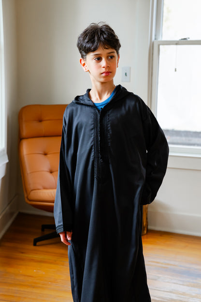 Moroccan Kids Djellaba – Elegant & Authentic Traditional Wear- Available in Different Colors