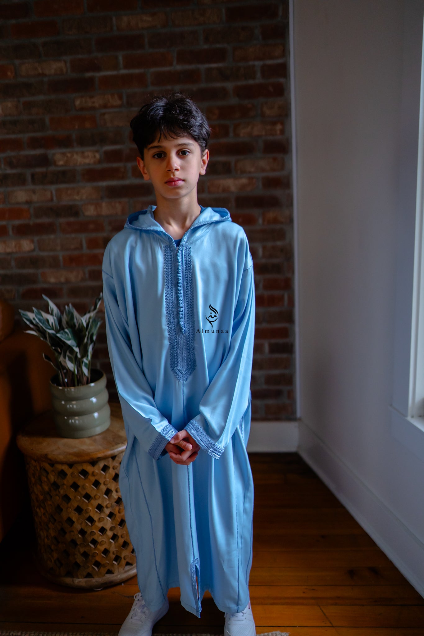 Moroccan Kids Djellaba – Elegant & Authentic Traditional Wear- Available in Different Colors