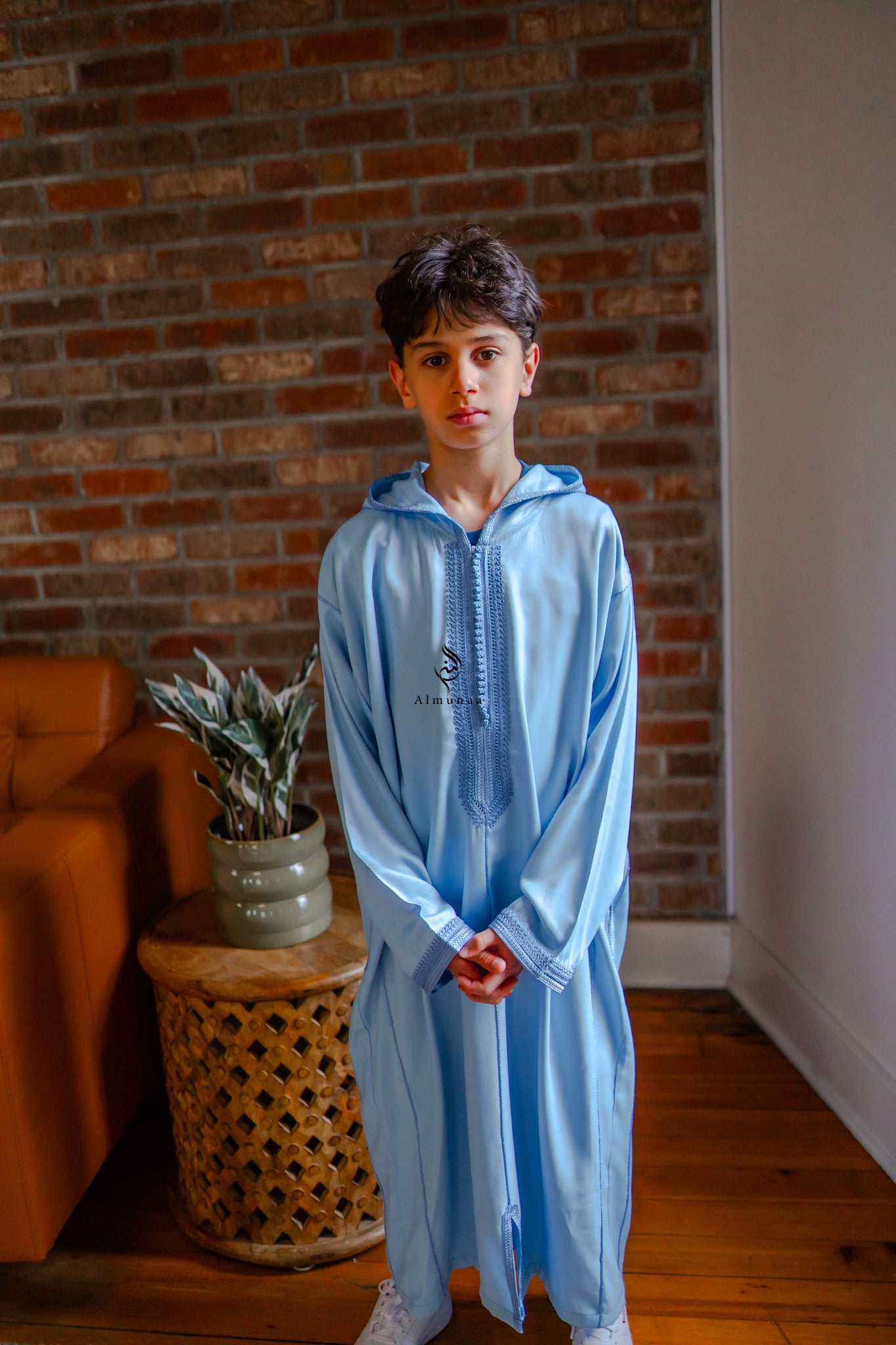 Moroccan Kids Djellaba – Elegant & Authentic Traditional Wear- Available in Different Colors