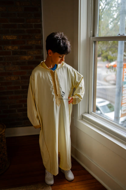 Moroccan Kids Djellaba – Elegant & Authentic Traditional Wear- Available in Different Colors