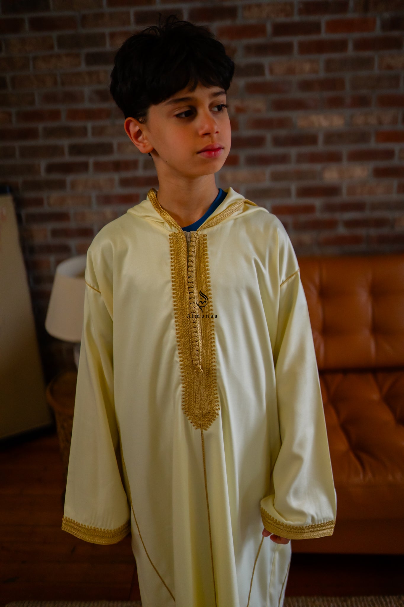 Moroccan Kids Djellaba – Elegant & Authentic Traditional Wear- Available in Different Colors