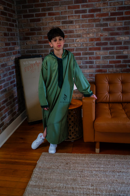 Moroccan Kids Djellaba – Elegant & Authentic Traditional Wear- Available in Different Colors