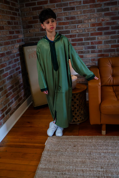 Moroccan Kids Djellaba – Elegant & Authentic Traditional Wear- Available in Different Colors