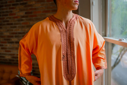 Premium MOROCCAN Gandroura Thobe For Men - Available in different colors