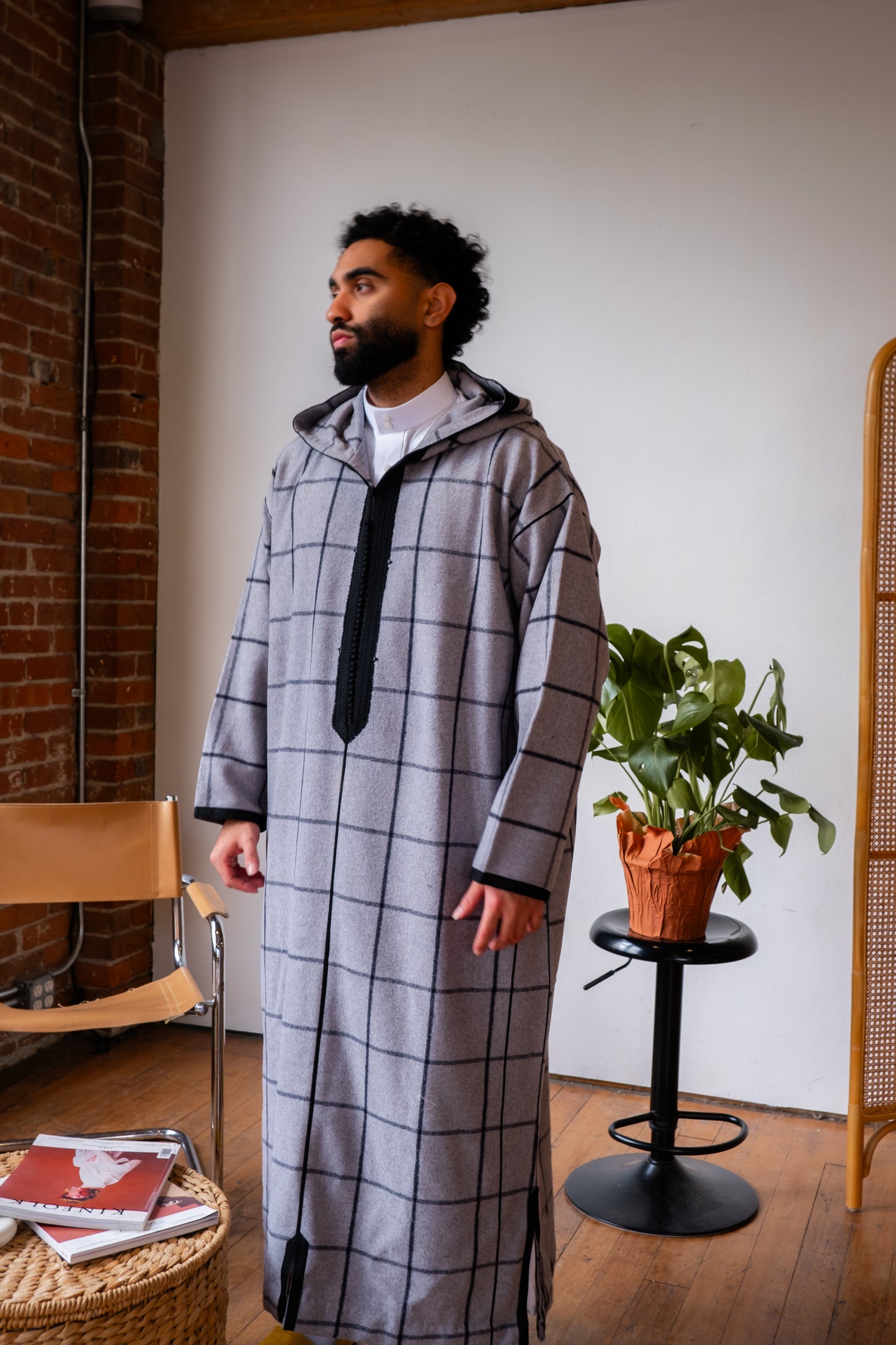 Men’s WINTER Djellaba gray