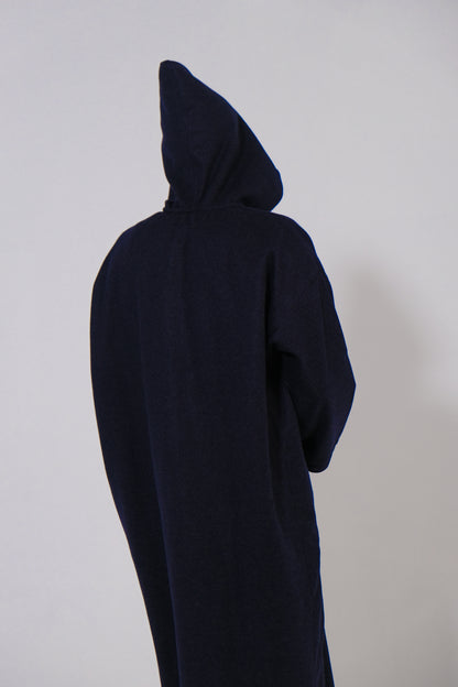 DJELLABA MOROCCAN in Navy Blue 