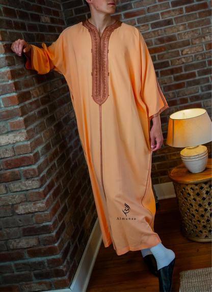 Premium MOROCCAN Gandroura Thobe For Men - Available in different colors
