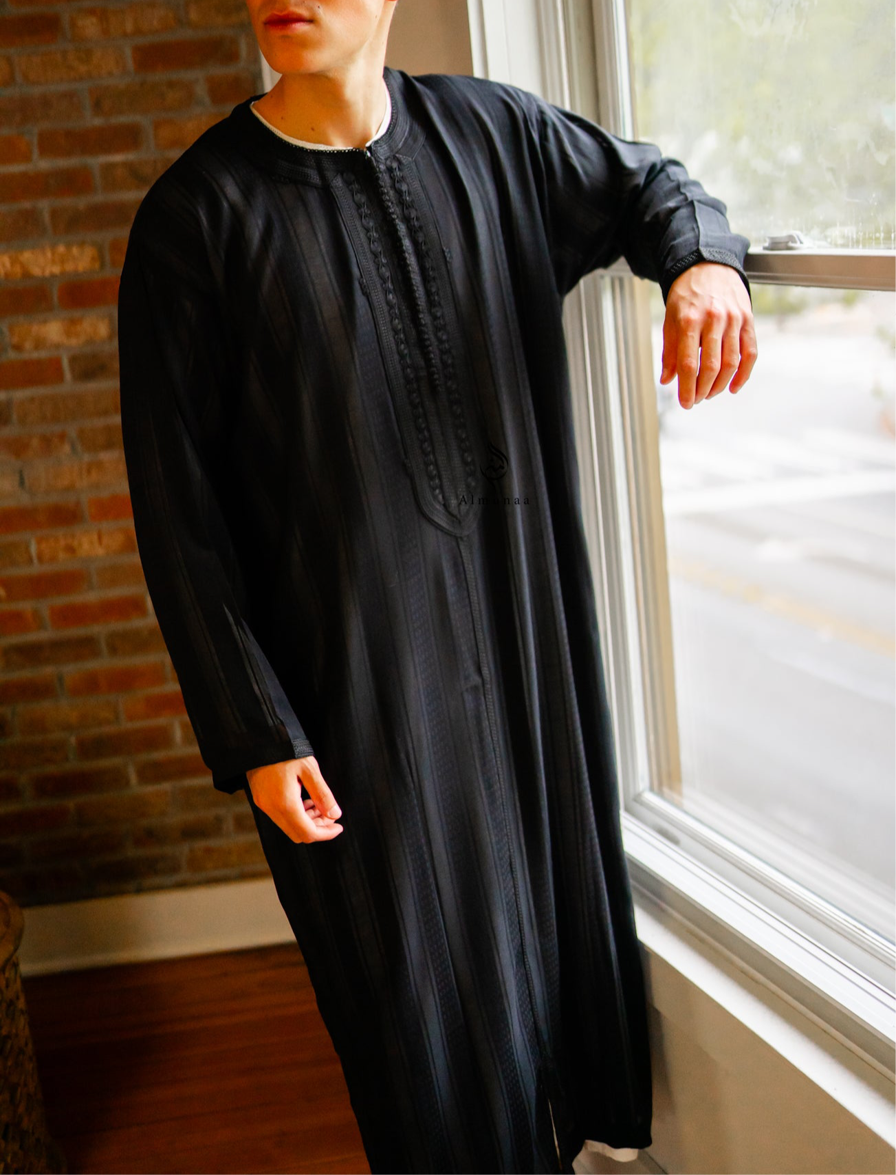 Luxury Green Moroccan Kaftan + Jabadoor for Men | Kaftan for weeding| Wedding dress for Men (3 Pieces))